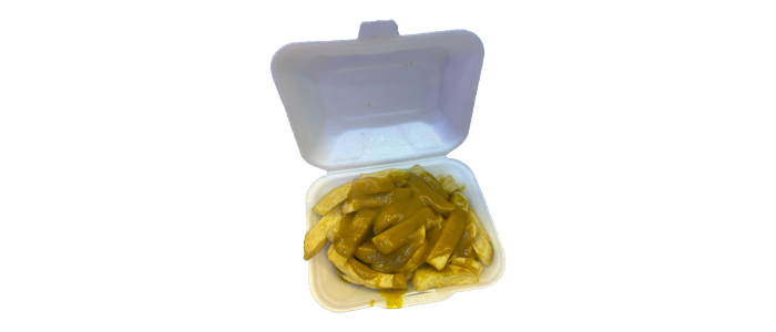 Chips & Curry Sauce  Small 